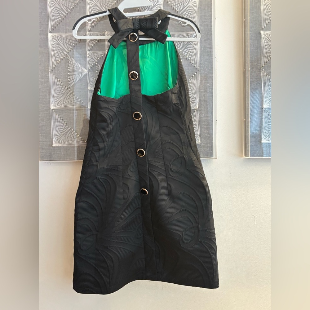 Milly of New York Dress High neck with bow in the back. Size 2 NWOT